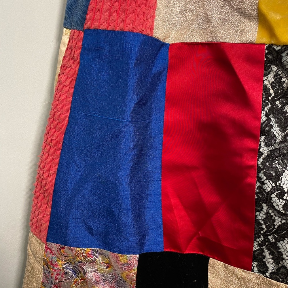 Vintage Patchwork Long Skirt - image 5